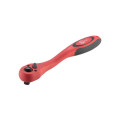 Рукоятка з храповим механізмом на 72 зубця 3/8" вигнута CrV (професійна) INTERTOOL HT-2108