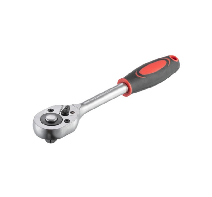 Рукоятка із храповым механізмом на 24 зуба 1/2'' CrV INTERTOOL HT-2106