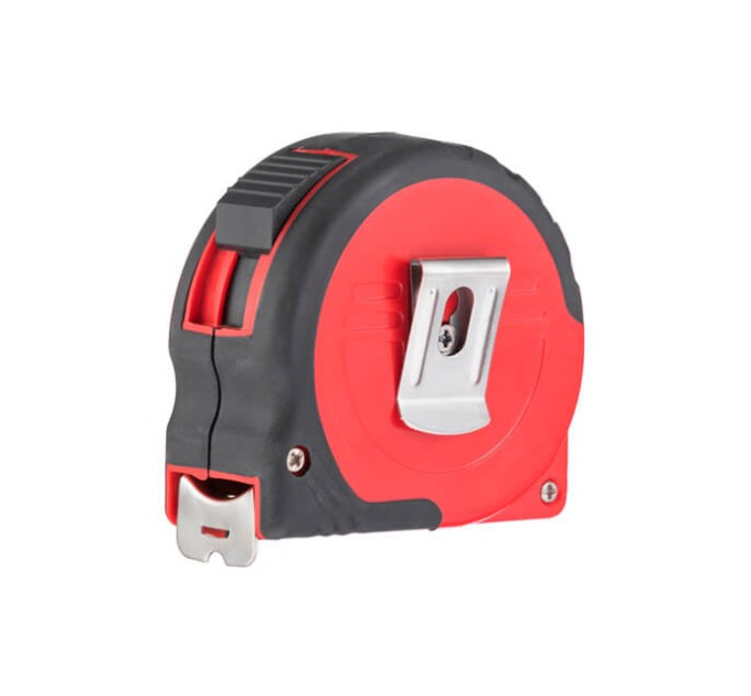 Рулетка з фіксатором 10м x 25 мм INTERTOOL MT-0410