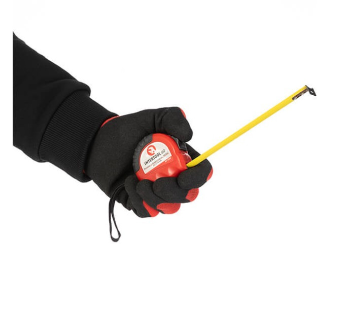 Рулетка з металевим полотном 3м x 16мм "EXTRA" INTERTOOL MT-0203