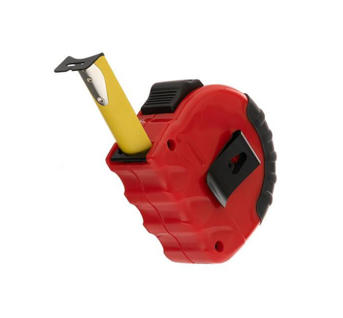 Рулетка з металевим полотном 10м x 25мм "EXTRA" INTERTOOL MT-0210