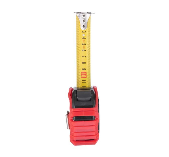Рулетка з фіксатором 8м * 25мм "Магніт" INTERTOOL MT-0508