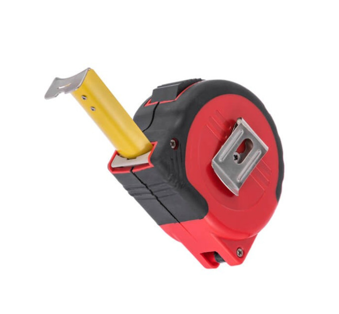 Рулетка з фіксатором 10м x 25 мм INTERTOOL MT-0410