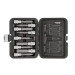 Набір біт HEX 1/2" 4-17, 100 мм, S2, STORM INTERTOOL ET-8406