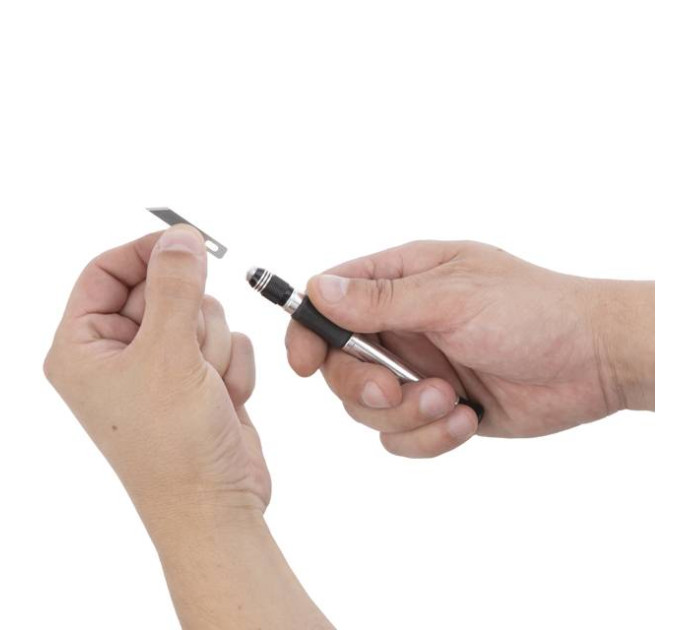 Набір скальпелів з тримачем 14 шт INTERTOOL HT-0524