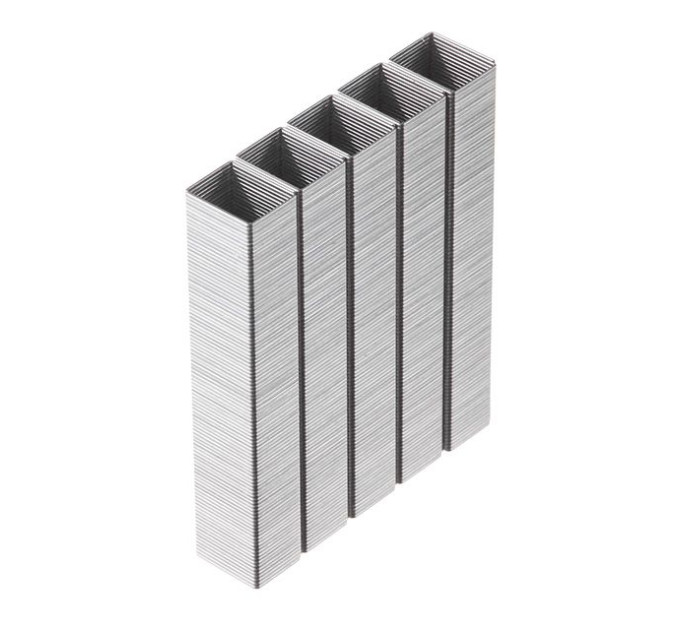 Скоба 14 мм, уп. 1000 шт., ширина 11.3 мм, переріз 0.70 мм (під пістолет RT-0201) INTERTOOL RT-0114