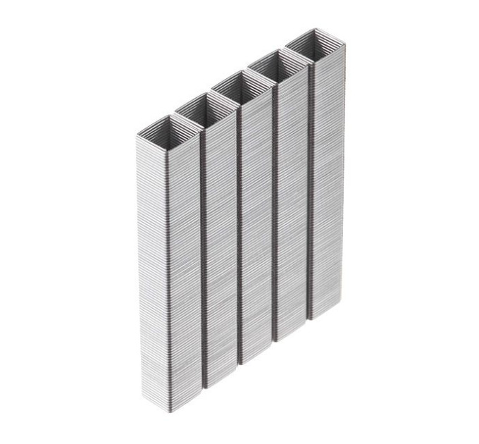 Скоба гартована 10 мм, уп. 1000 шт., ширина 11.3 мм, переріз 0.70 мм (під пістолет RT-0201) INTERTOOL RT-0130