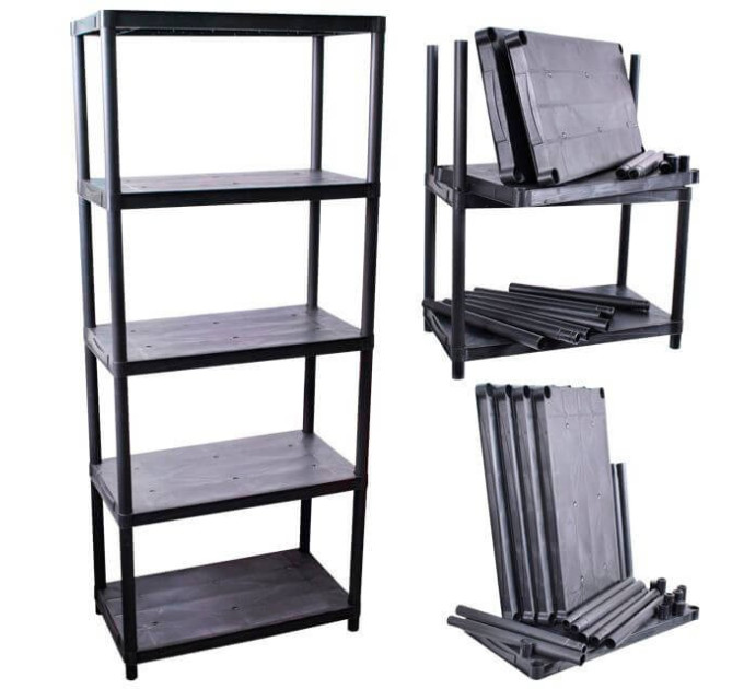 Стелаж 28" 710*380*1713 мм, 5 полиць INTERTOOL BX-7028