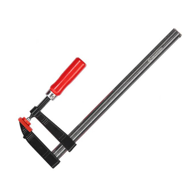 Струбцина столярна 300*80 мм, DIN 5117 INTERTOOL HT-6003