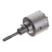 Комплект: Свердло корончасте по бетону 75мм + Перехідник SDS Plus 100мм INTERTOOL SD-7075
