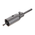 Комплект: Свердло корончасте по бетону 40мм + Перехідник SDS Plus 100мм INTERTOOL SD-7040
