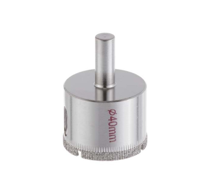 Коронка трубчаста по склу та кераміці 40 мм INTERTOOL SD-0363