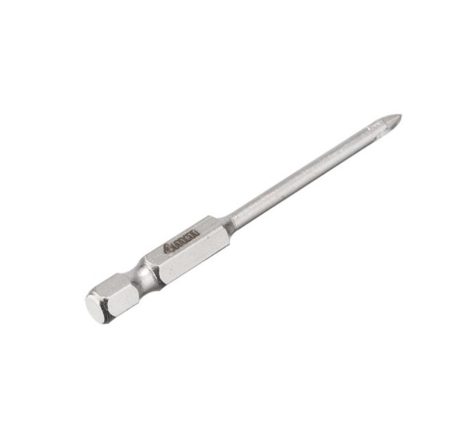 Свердло по склу та кераміці 4 мм HEX 1/4'' (6.35 mm) INTERTOOL SD-0284