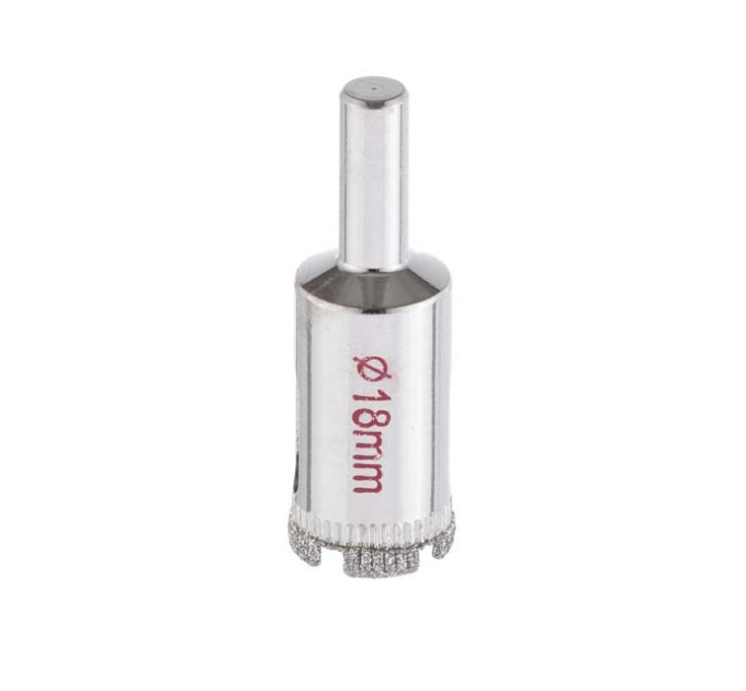 Коронка трубчаста по склу та кераміці 18 мм INTERTOOL SD-0352
