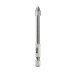 Свердло по склу та кераміці 8 мм HEX 1/4'' (6.35 mm) INTERTOOL SD-0288