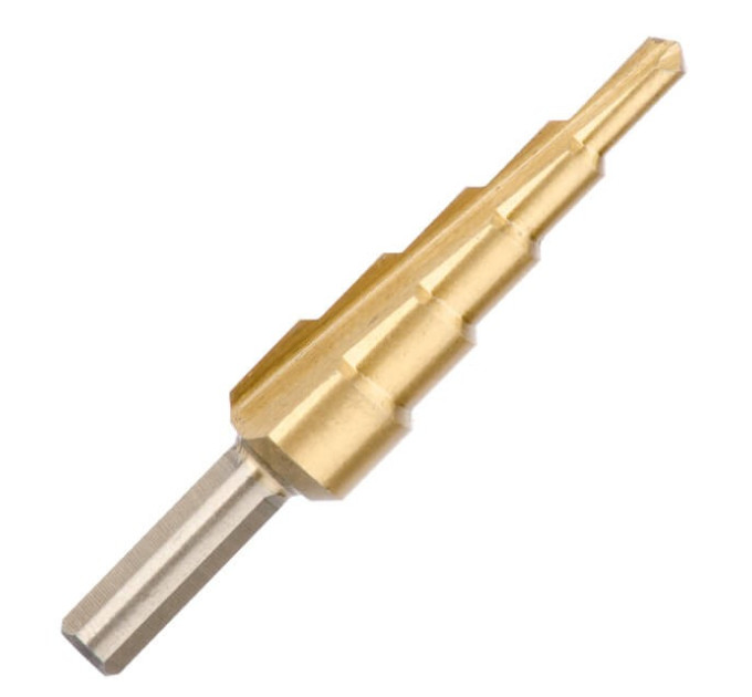 Свердел ступінчастий по металу 4-12 мм INTERTOOL SD-5812