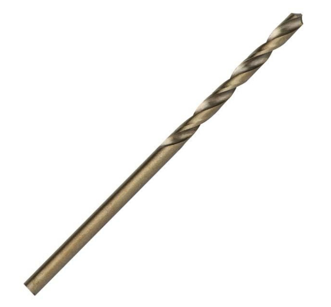 Свердло кобальтове по металу 2,5 мм HSS-Co, DIN 338 INTERTOOL SD-5425