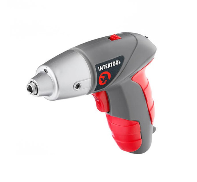 Викрутка акумуляторна 3.6 V, NiCd, кейс+насадки INTERTOOL DT-0301