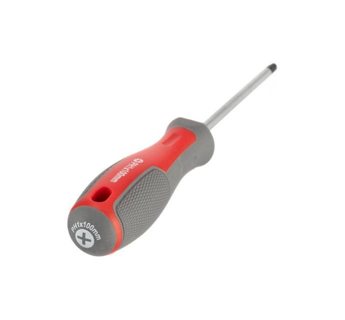 Викруткa PH1 * 100 мм, CR-V INTERTOOL VT-3316