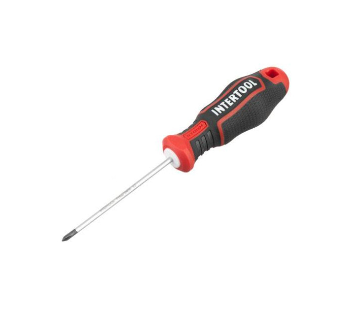Викруткa PH0*75 мм, S2, STORM INTERTOOL VT-3413