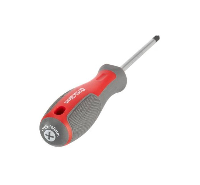 Викруткa PH2 * 100 мм, CR-V INTERTOOL VT-3320