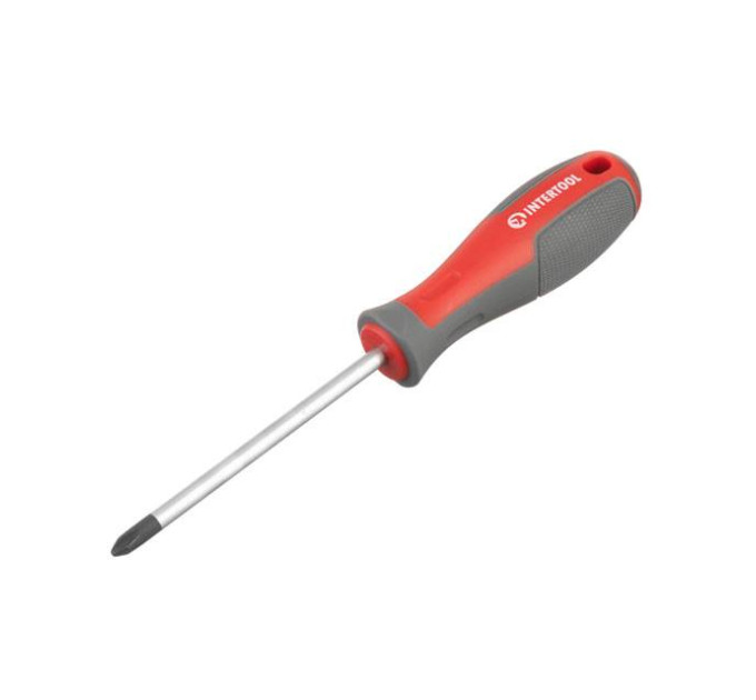Викруткa PH2 * 100 мм, CR-V INTERTOOL VT-3320