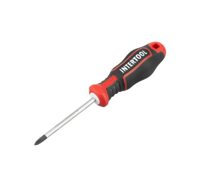 Викруткa PH1*75 мм, S2, STORM INTERTOOL VT-3415