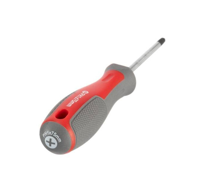 Викруткa PH1 * 75 мм, CR-V INTERTOOL VT-3315