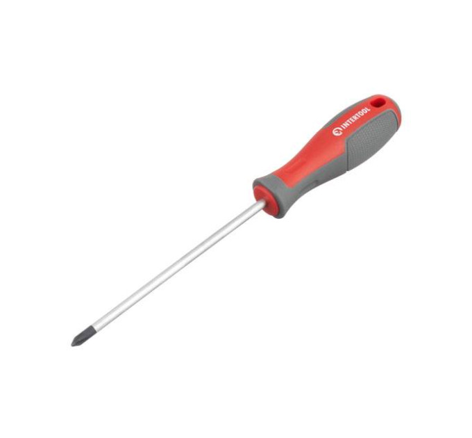 Викруткa PH1 * 125 мм, CR-V INTERTOOL VT-3317