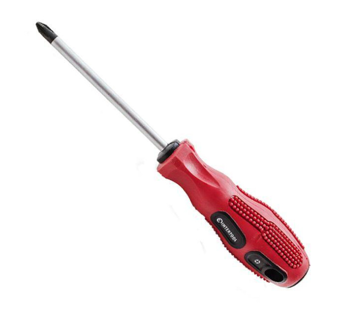 Викрутка хрестова PH2 * 75 мм INTERTOOL VT-3152