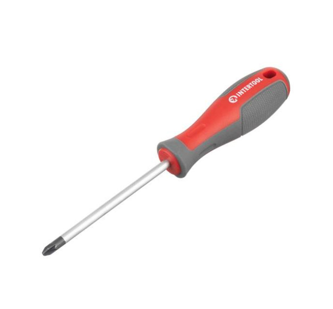 Викруткa PZ2 * 100 мм, CR-V INTERTOOL VT-3333