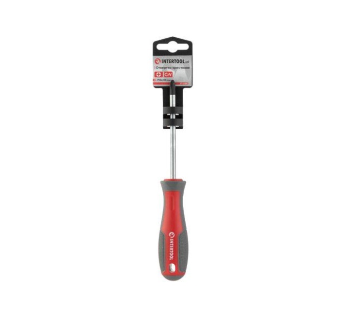 Викруткa PH2 * 100 мм, CR-V INTERTOOL VT-3320
