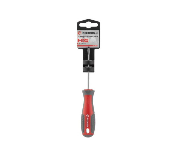 Викрутка SL3.0 * 75 мм, CR-V INTERTOOL VT-3301