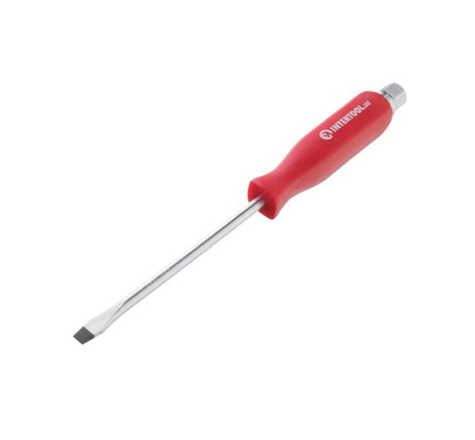 Викрутка ударна SL6*125 мм, CrV INTERTOOL HT-0483
