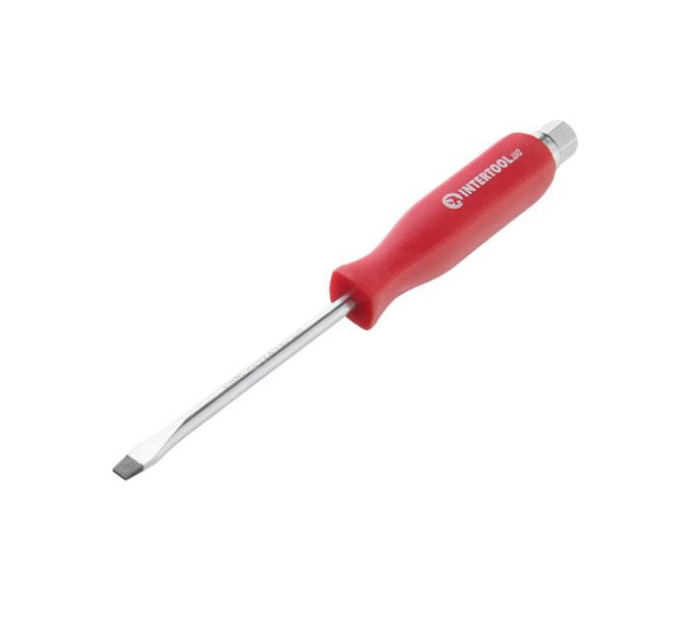 Викрутка ударна SL6*100 мм, CrV INTERTOOL HT-0482