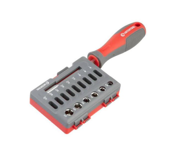 Викрутка з комплектом насадок 16 од INTERTOOL VT-3345