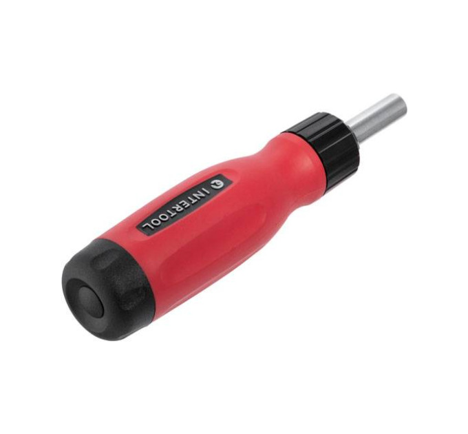 Викрутка реверсивна з комплектом насадок 12 од. INTERTOOL VT-1003