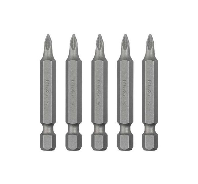 Комплект насадок викруткових PZ1 1/4 "* 50мм, ACR, S2, уп. 5од., STORM INTERTOOL VT-0203