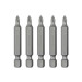 Комплект насадок викруткових PH1 1/4 "* 50мм, ACR, S2, уп. 5од., STORM INTERTOOL VT-0201