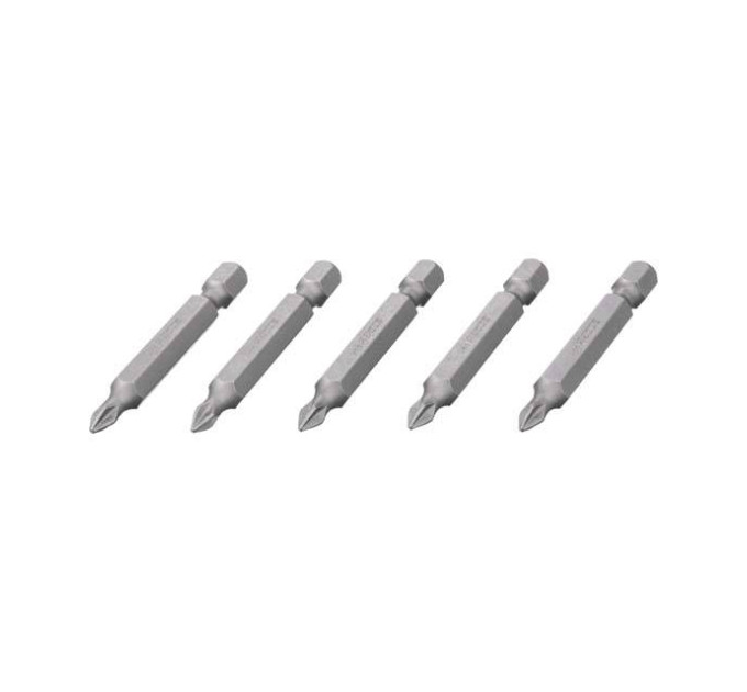 Комплект насадок викруткових PH1 1/4 "* 50мм, ACR, S2, уп. 5од., STORM INTERTOOL VT-0201
