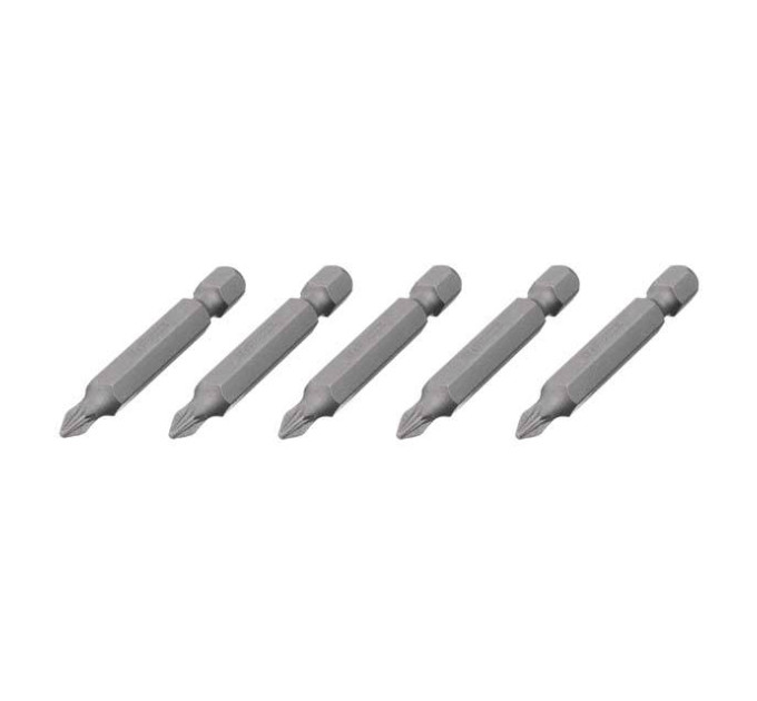 Комплект насадок викруткових PZ1 1/4 "* 50мм, ACR, S2, уп. 5од., STORM INTERTOOL VT-0203