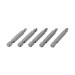 Комплект насадок викруткових PH1, PH2, PZ1, PZ2 1/4 "* 50мм, ACR, S2, уп. 5од., STORM INTERTOOL VT-0205