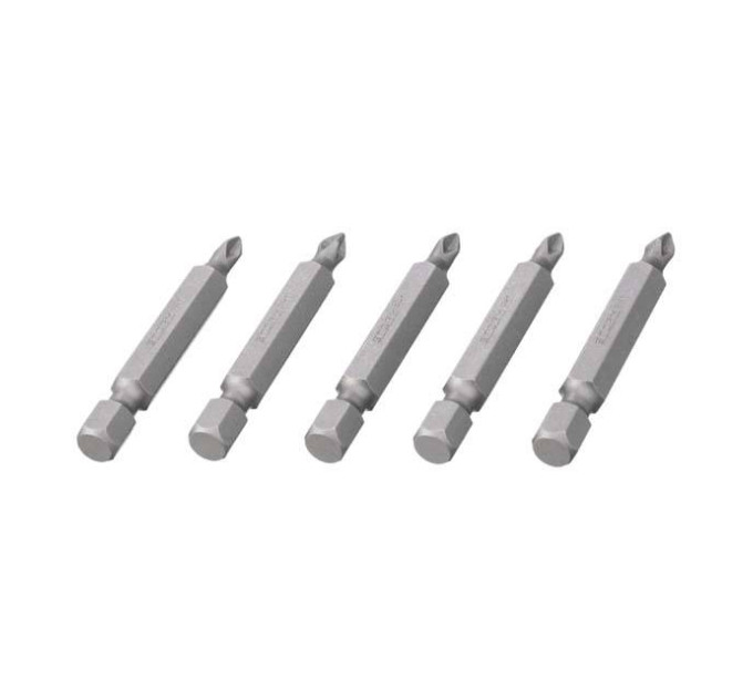 Комплект насадок викруткових PH1 1/4 "* 50мм, ACR, S2, уп. 5од., STORM INTERTOOL VT-0201