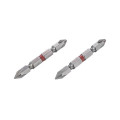 Комплект отверточних насадок PH2/PH1 1/4" * 60 мм, S2, уп. 2 од., STORM INTERTOOL VT-0230