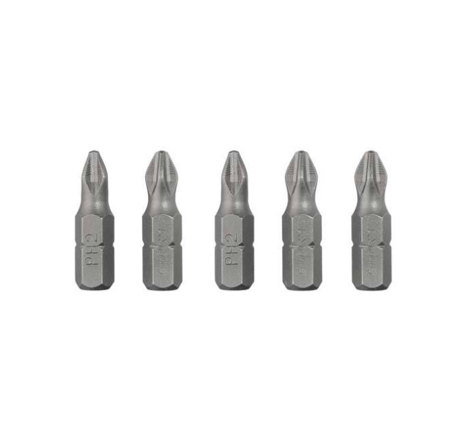 Комплект насадок викруткових PH2 1/4 "* 25мм, ACR, S2, уп. 5од., STORM INTERTOOL VT-0207