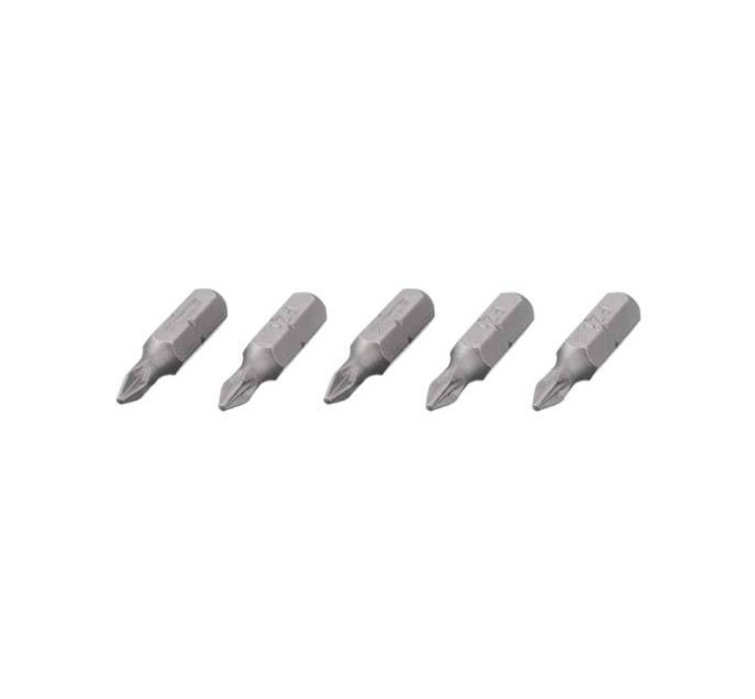 Комплект отверточних насадок PZ1 1/4 "* 25мм, ACR, S2, уп. 5од., STORM INTERTOOL VT-0208