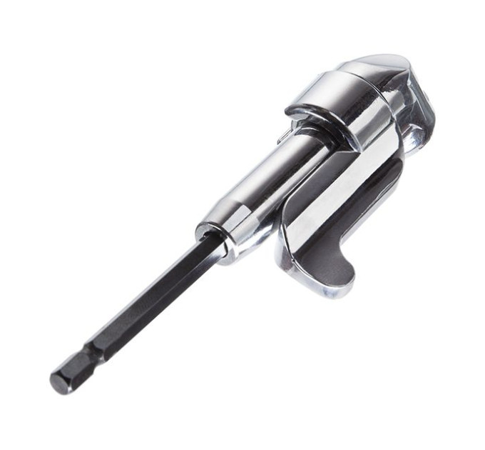 Кутовий адаптер для насадок для викруток 1/4", CrV INTERTOOL VT-0106