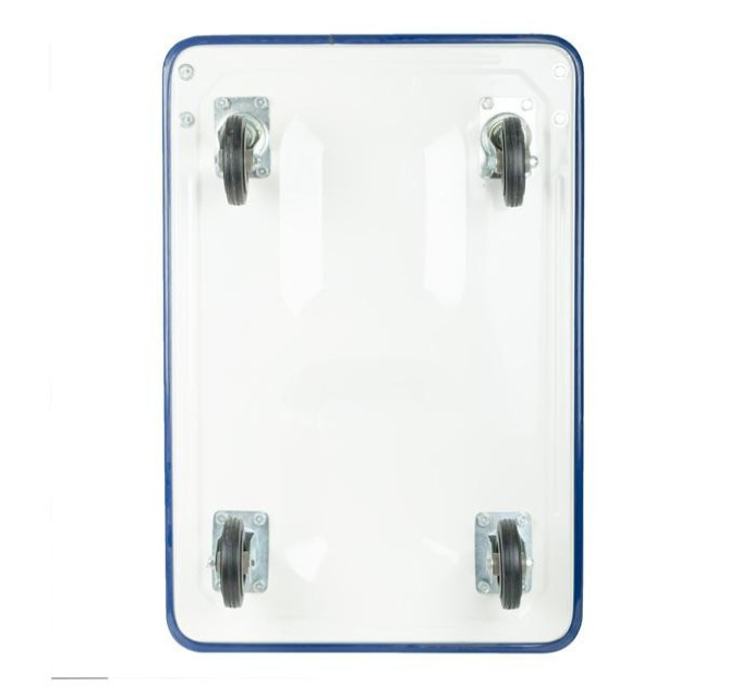 Візок ручний чотириколісний до 250 кг, 910*610*870, колеса 125 мм INTERTOOL LT-9054