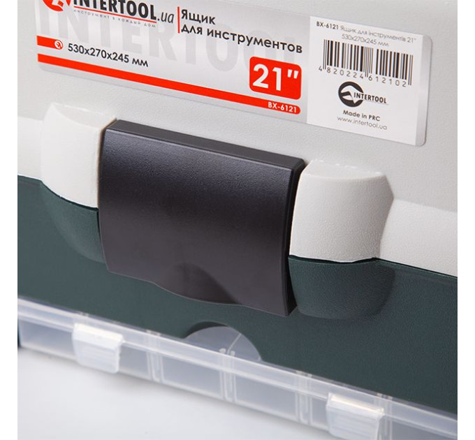 Ящик для інструментів 21" 530*270*245 мм INTERTOOL BX-6121
