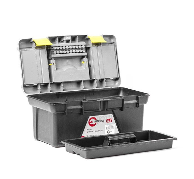 Ящик для інструменту 16.5" 412*214*188 мм INTERTOOL BX-0316